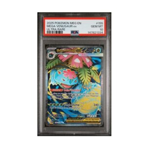 Mega Venusaur ex #155 Mega Evolution PSA 10