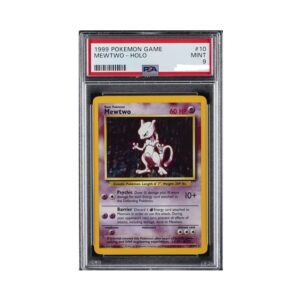 Mewtwo #10 Pokemon Base Set PSA 9