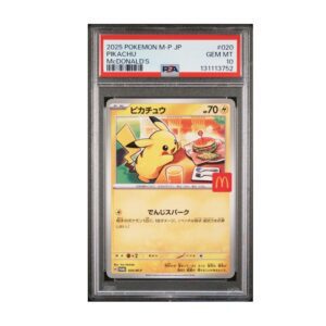 Pikachu #20 M P Japanese Promo PSA 10