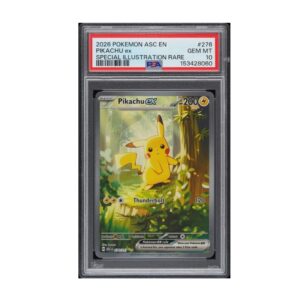 Pikachu ex #276 Ascended Heroes PSA 10