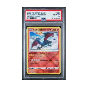 Radiant Charizard #20 Crown Zenith PSA 10