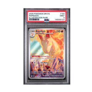 Rapidash #189 Destined Rivals PSA 9