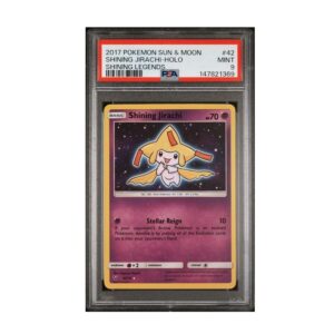 Shining Jirachi #42 Shining Legends PSA 9