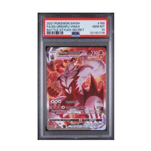 Single Strike Urshifu VMAX #168 Battle Styles PSA 10