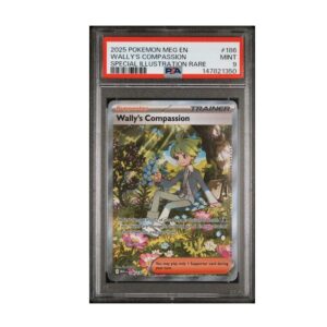 Wally's Compassion #186 Mega Evolution PSA 9