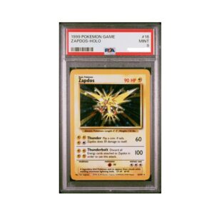 Zapdos #16 Pokemon Base Set PSA 9