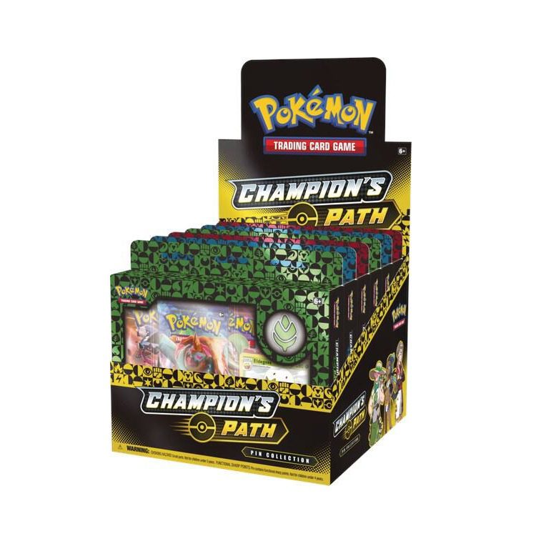 Champions Path Pin Collection Display
